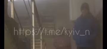 Прорвало трубу, фото: скриншот из видео