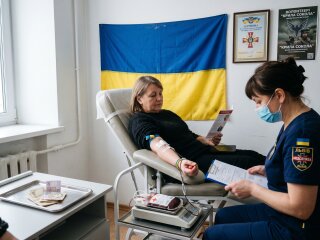 донорство кров Україна військові