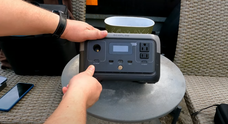 Зарядная станция. Фото: скрин youtube