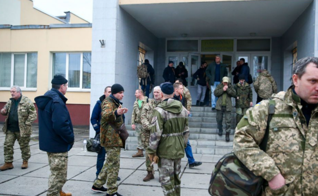 Мобилизация в Украине, скриншот: YouTube