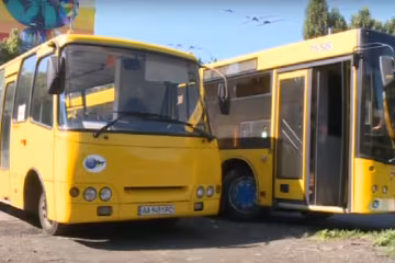 міський транспорт, скріншот з відео