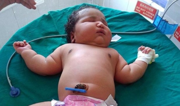Самый тяжелый в мире младенец весит 7 кг