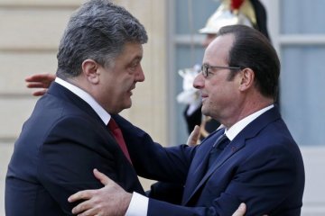 Олланд: Украина стала одним из главных актеров европейской сцены