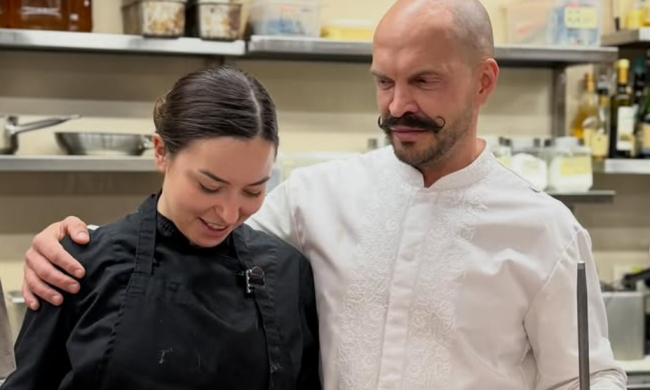 Володимир Ярославський та Галина Оруджева. фото з сомереж кухаря