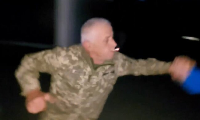 Конфликт с ТЦК. Фото: скрин из видео
