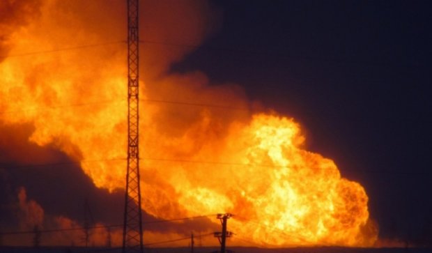 Пожар на газопроводе в России - в воздухе вырвался 20-метровый столб пламени