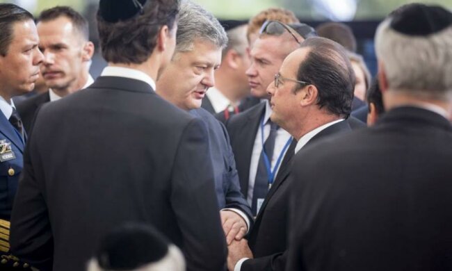 Порошенко віддав останню шану Пересу