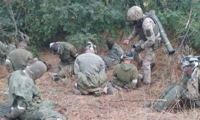 Военные пленники. Фото: скриншот с видео