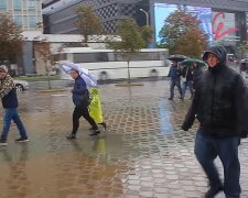 Дождь, скриншот из видео