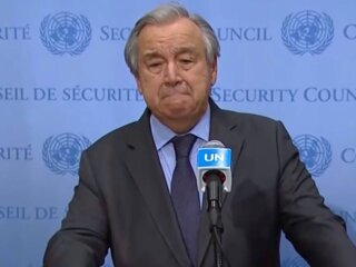 Антониу Гутерриш, фото: скриншот из видео