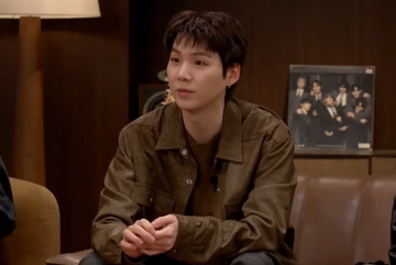 Мін Юнгі (Suga), кадр з інтерв'ю
