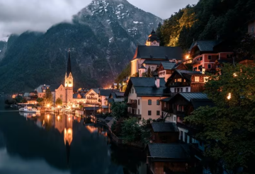 Хальштатт, Австрия, изображение из свободных источников