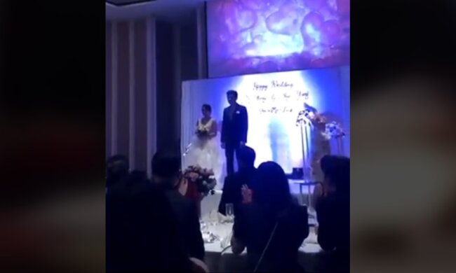 Зрада на весіллі, скріншот: TikTok