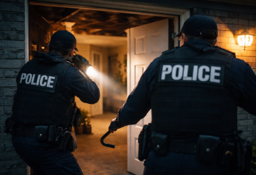 Полиция, изображение сгенерированное ИИ