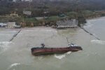 Танкер Delfi, Одесса - скриншот из видео
