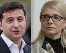 Зеленський і Тимошенко, колаж znaj.ua