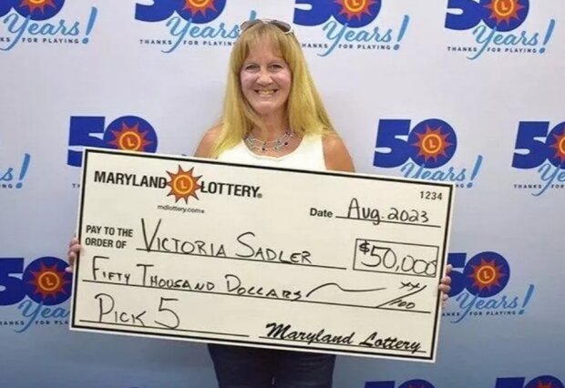 Вікторія Садлер, фото: Lottery Maryland