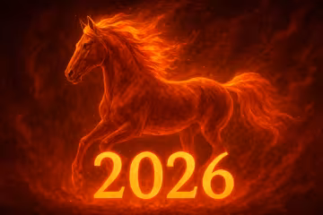 Новий 2026 рік, Червоний Кінь, зображення: Знай.ua