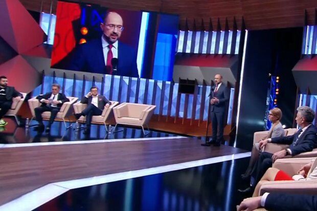 Денис Шмигаль в эфире программы "Право на власть", скрин