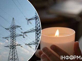 Отключение света в Украине летом