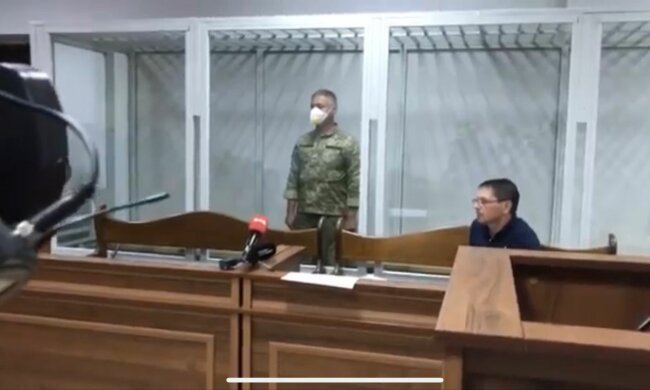 У Києві пройшов суд у справі майора, який збив курсанток, фото: скріншот з відео