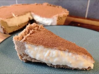 Молочный тарт: фото скрин Ютуб