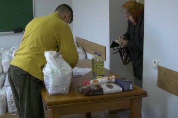 Продуктовые наборы. Фото: скрин youtube