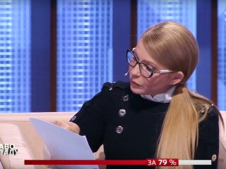 Юлия Тимошенко в программе "Право на власть"