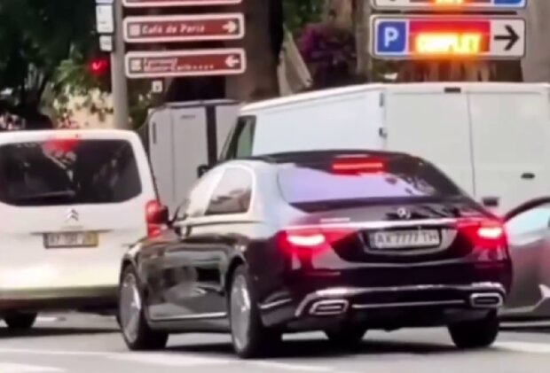 Авто украинцев в Европе, скриншот: YouTube