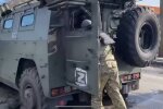 Техніка окупантів, фото: скріншот із відео