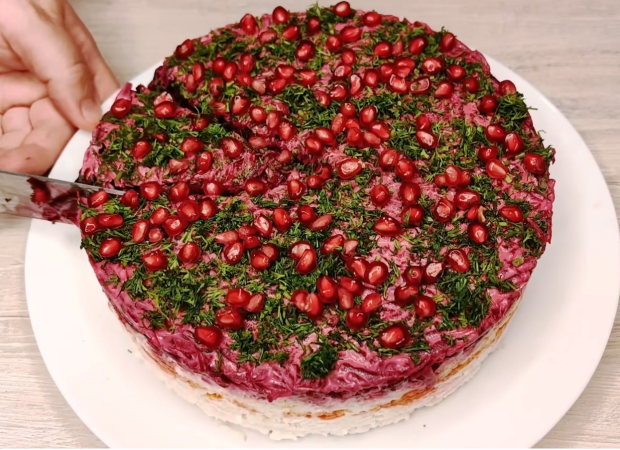 Салат "Губернаторский" -  классика, заслужившая возвращение на ваш новогодний стол, рецепт