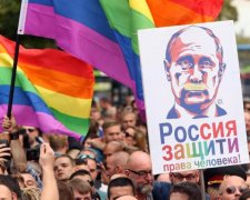 Украинские активисты вступились за чеченских геев: фото