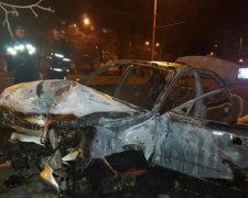 Український політик згорів заживо після ДТП