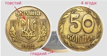Цінна монета. Фото: скрін monety-yagidky