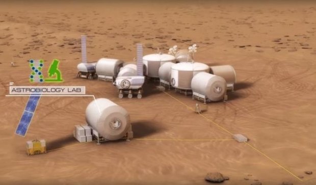 NASA показала колонизацию Марса в 2050 году (видео)