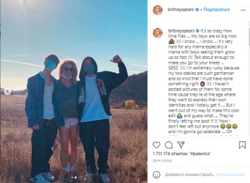 Бритни Спирс, скриншот: Instagram