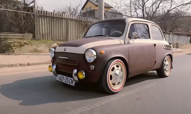 Унікальний шкіряний салон та незвичайна посадка сидінь: в мережі показали розкішний ЗАЗ-965