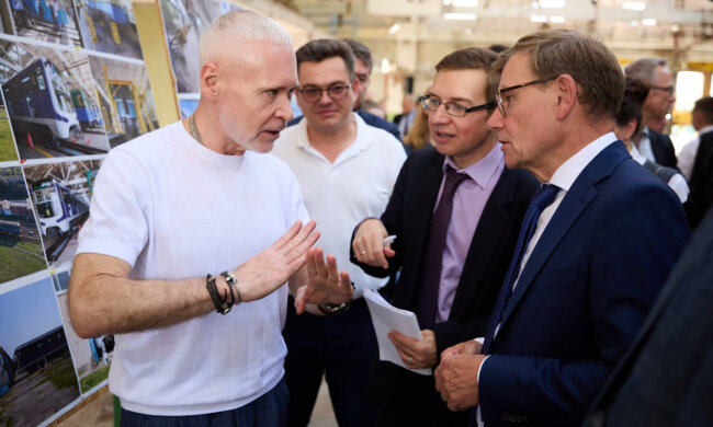 Ігор Терехов та Йоганн Вадефуль обговорюють захист інфраструктури Харкова