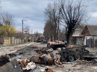 Буча, фото: скріншот з відео