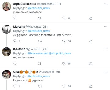 Коментарі до публікації, скріншот: Twitter