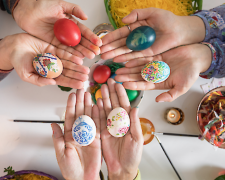 Великдень, крашанки, зображення з вільних джерел