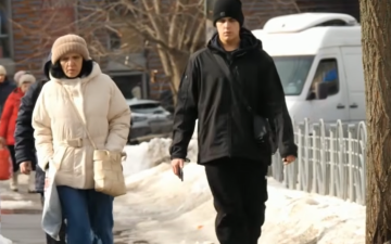 Зимняя погода весной. Фото: скрин youtube