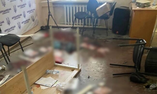 Депутат подорвал себя в здании сельсовета, фото: Нацполиция