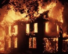 Чоловік заживо згорів у власному будинку на Житомирщині