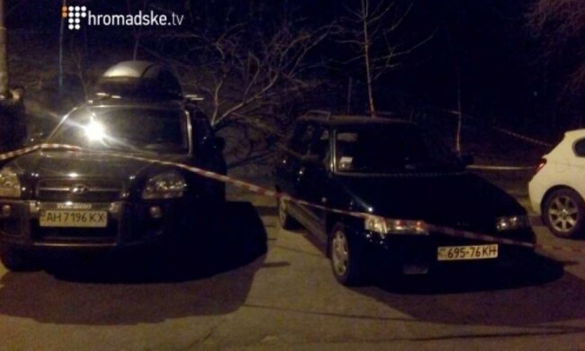 В машину Парасюка бросили гранату (фото) 