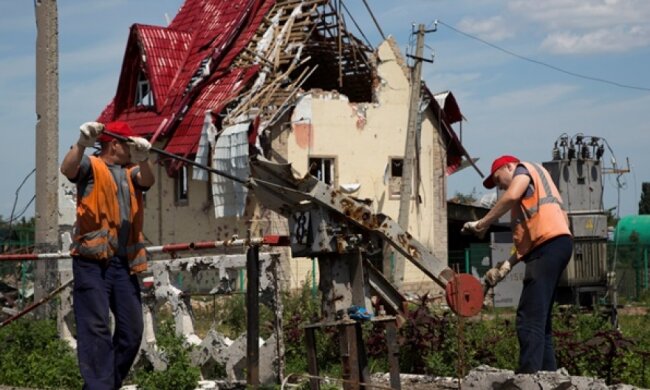 Держава виділить понад 600 млн гривень на відновлення Донбасу