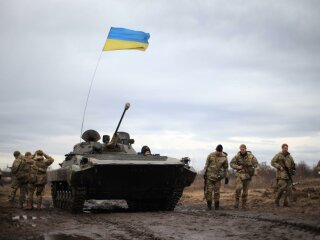 украинские военные, фото: Донбасс Times