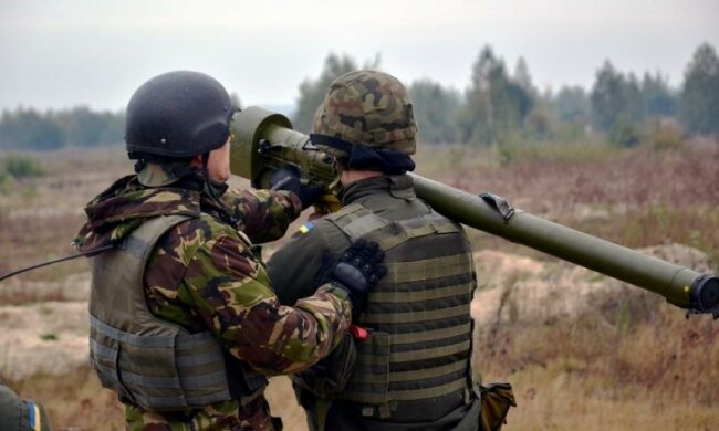 Украинские зенитчики учились сбивать вражеские цели