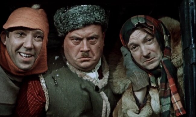 Віцин, Моргунов і Нікулін, кадри із фільму