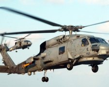 Військовий гелікоптер США впав у Тихому океані
